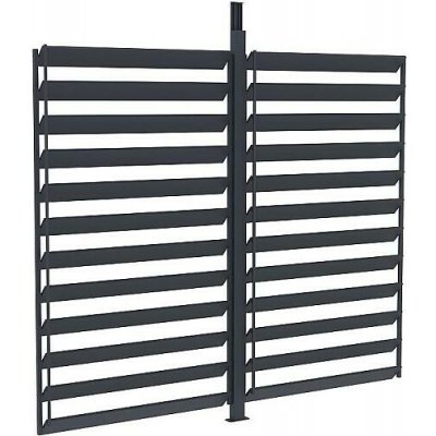 Boční lamelová zástěna 3,0 m k pergole LANITPLAST BIOCLIMATIC BASIC LG4294 – Hledejceny.cz