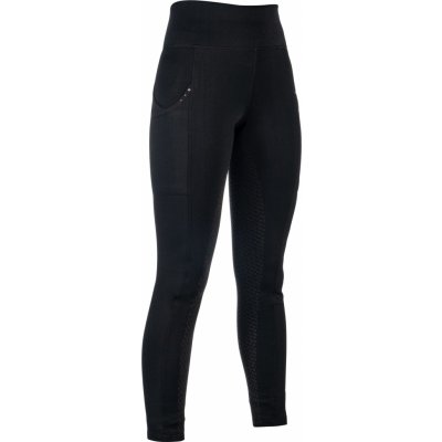 HKM Legíny jezdecké Cosy II s gripem zimní dámské černé – Zboží Dáma