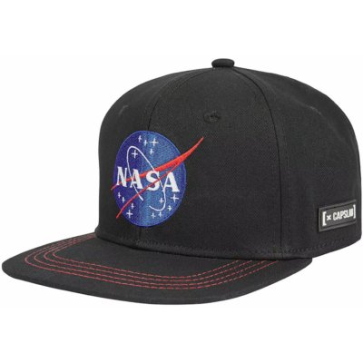 Capslab Space Mission NASA Snapback Cap CL-NASA-1-US2 / Black – Zboží Mobilmania