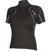 Cyklistický dres Endura Rapido S/S dámský black