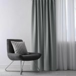 Zatemňovací závěs blackout RESTILO stříbrný 140 x 245 cm 1 ks – Hledejceny.cz