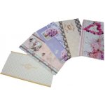 Obálka svatební decor 110x220mm mix – Zboží Živě