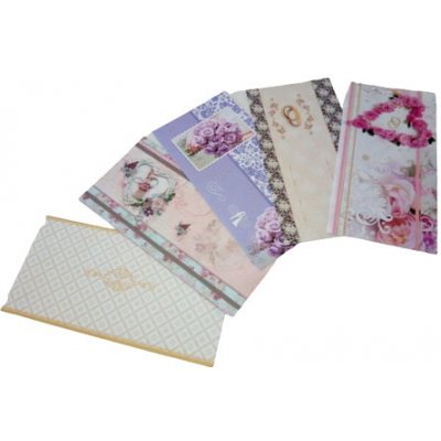 Obálka svatební decor 110x220mm mix – Zboží Živě