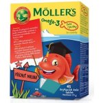 Mollers Omega 3 Želé Rybičky malinová příchuť 45 tablet – Zboží Dáma