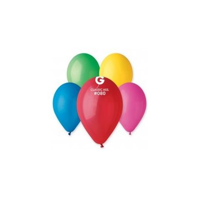 OB balónky G120 6 balónků mix barev – Zboží Mobilmania