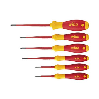 Wiha 36558 Sada šroubováků SoftFinish Electric slimFix 6 ks / TORX / 1000V AC (36558) – Sleviste.cz