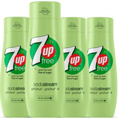 Sodastream 7UP FREE 4 x 440 ml – Hledejceny.cz