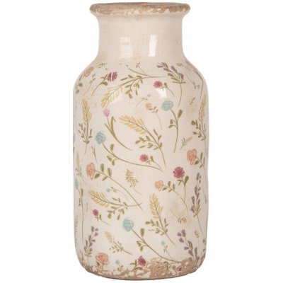 Keramická váza s kvítky Floral Cartoon M – 14x26 cm – Hledejceny.cz