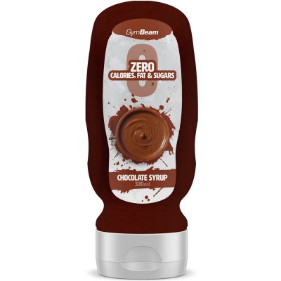 GymBeam Bezkalorický sirup Chocolate Syrup 6 x 320 ml – Zboží Mobilmania