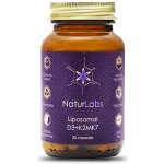 NaturLabs Vitamín D3 a K2 v lipozomální formě 30 kapslí – Hledejceny.cz