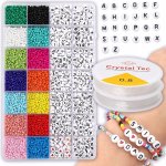 InnoVibe Korálky na výrobu náramků 107 dílů – Zboží Dáma