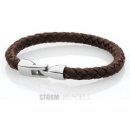 Storm Pánský náramek 9980436/BR Bowie Bracelet Braun