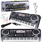 Iso Trade MQ 6106 KEYBOARD varhany klávesy s mikrofonem pro děti – Sleviste.cz