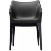 Jídelní židle Kartell Madame PVC černá / černá