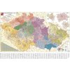 Nástěnné mapy Vejmolová Zdeňka distribuce nástěnná mapa Česká republika administrativní,135x90cm lamino v