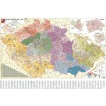 Vejmolová Zdeňka distribuce nástěnná mapa Česká republika administrativní,135x90cm lamino v – Hledejceny.cz