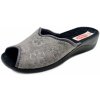 Dámské bačkory a domácí obuv Rogallo dámské pantofle 27693 šedá