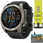 Garmin Fenix 8 AMOLED 51mm Sapphire Carbon Gray Titanium/Black 010-02905-21 – Zboží Živě