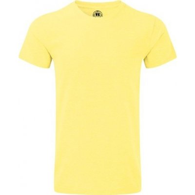 Russell Letní chladivé HD tričko z polybavlny vhodné na sublimaci žlutá melír – Zboží Mobilmania