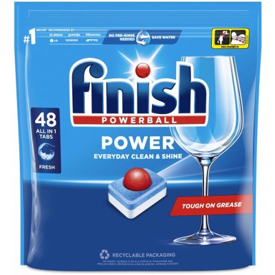 Finish Power All in 1 tablety do myčky nádobí 48 ks – Sleviste.cz