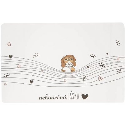 Orion Prostírání UH Nekonečná láska pes 43x28cm – Sleviste.cz