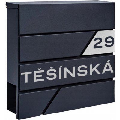 TopKing Poštovní schránka se jménem, adresou TopKing 1P – HobbyKompas.cz
