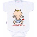 NEW BABY Body s potiskem New Baby MIMI ŠÉF – Zboží Mobilmania