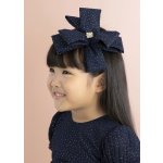 Abel & Lula Čelenka s mašlí tylová tmavě modrá – Zboží Dáma