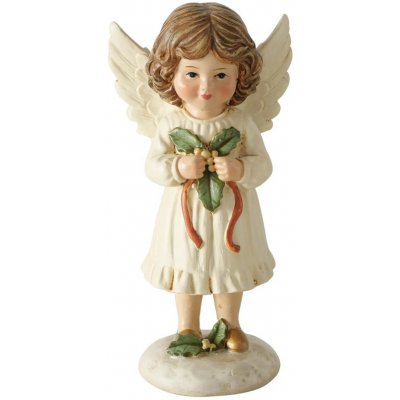 Boltze Figurka anděla Clara, béžová, 12 cm – Hledejceny.cz