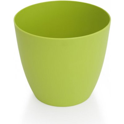 Plastkon Květináč Ella matný 21 cm, zelená – Zboží Mobilmania