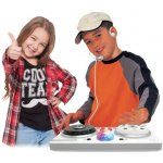 Wiky Mixážní pult s hlavovým mikrofonem 39x20 cm – Zboží Dáma