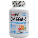 Amix Omega 3 D3+K2+E 90 kapslí – Hledejceny.cz