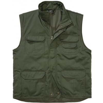 Brandit Safari Vest olivová – Zboží Mobilmania