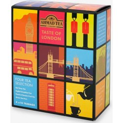 AHMAD TEA Taste of London černé a zelené čaje 40 sáčků