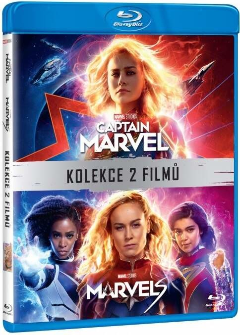 Magic box Captain Marvel + Marvels 2× BD