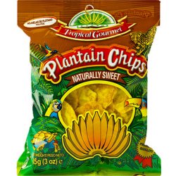 Tropical Gourmet Sladké chipsy ze zeleninových banánů 85 g