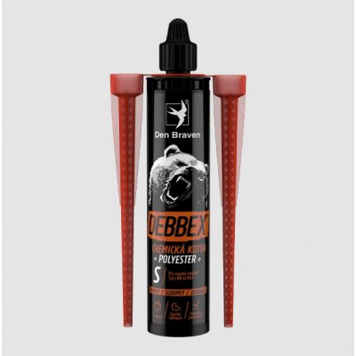 DEN BRAVEN Chemická kotva POLYESTER kartuše 300 ml, šedá (74015BD) – Zbozi.Blesk.cz