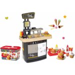 Smoby Food Corner set restaurace s kuchyňkou oboustranná s hamburger menu z McDonaldu a zmrzlina – Hledejceny.cz