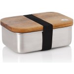 AdHoc svačinová krabička Cotto dřevo a nerezová ocel – Zboží Dáma