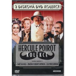 HERCULE POIROT KOLEKCE - 3 DVD dvd film - Nejlepší Ceny.cz