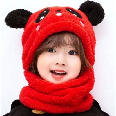 zimní kukla Medvídek červená – Sleviste.cz