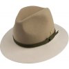 Klobouk Fedora Uomo Duo režná P0279 12730/18BA šedobéžová