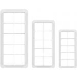 Sada vykrajovátek 3kusy Geometric - čtverec 20,5x10 cm - PME – Hledejceny.cz