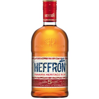 Heffron RUM 5y 38% 0,7 l (holá láhev) – Hledejceny.cz