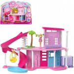 Barbie MiniLand Mini domeček pro panenky a mini panenka Sada HYF44 HYF45 – Zbozi.Blesk.cz