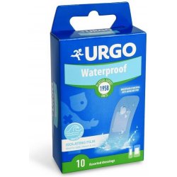 URGO Waterproof Voděodolná náplast 10 ks nová