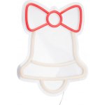 Home Styling Collection Vánoční neonový nápis na zeď zvonek, LED, 23 x 22 cm zlatý – Hledejceny.cz