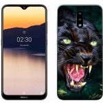 Pouzdro mmCase Gelové Nokia 2.3 - rozzuřený černý panter – Zboží Živě