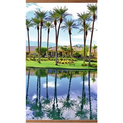 Wellatrio obraz PALMY 420 W, 100 x 57 cm – Zboží Mobilmania