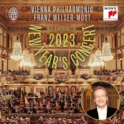 Vídeňští filharmonici Franz Welser-Most - Novoroční koncert 2023 /Německá verze CD